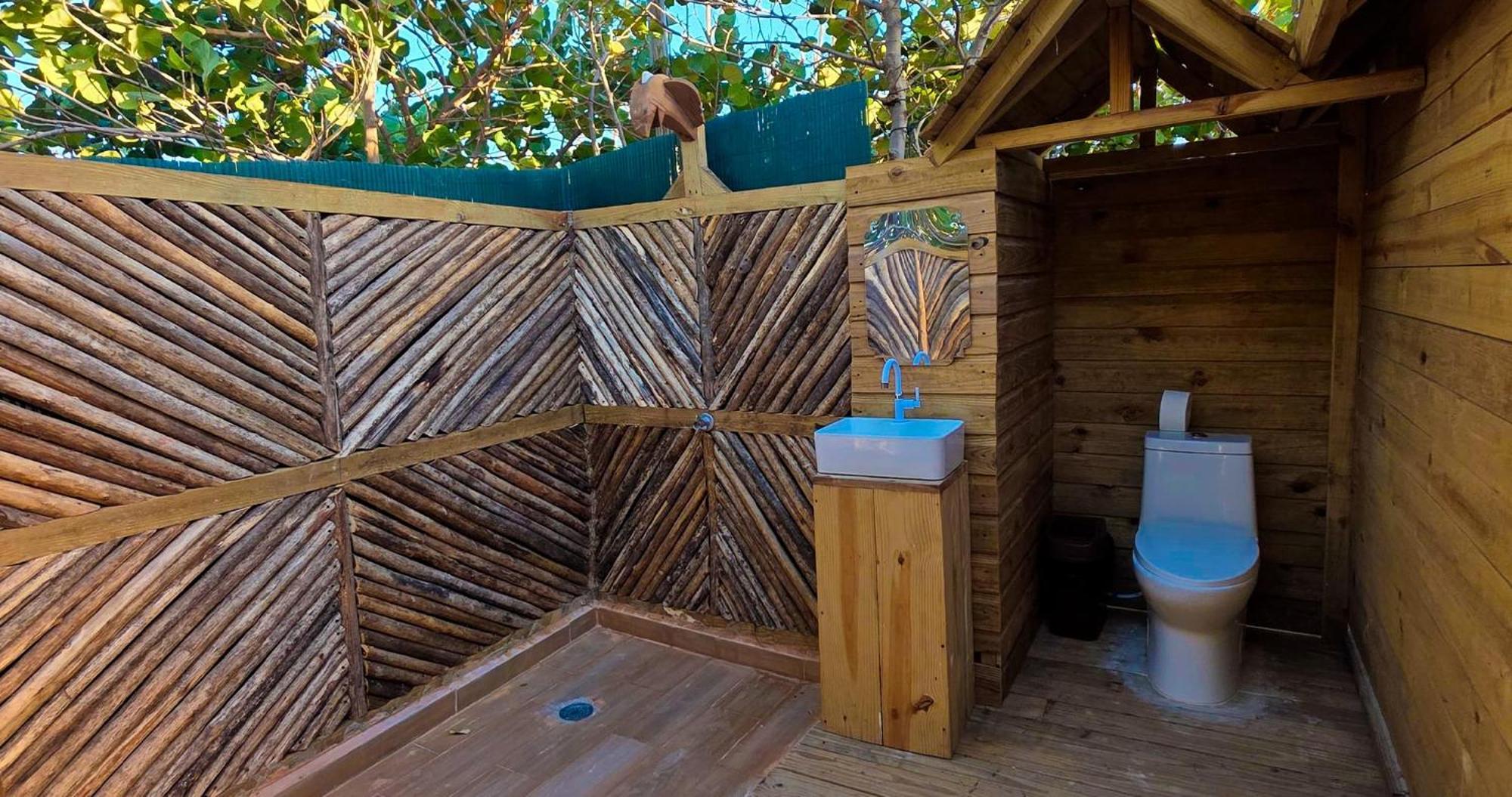 Glamping Ecolodge Cueva De Las Aguilas Педерналіс Екстер'єр фото