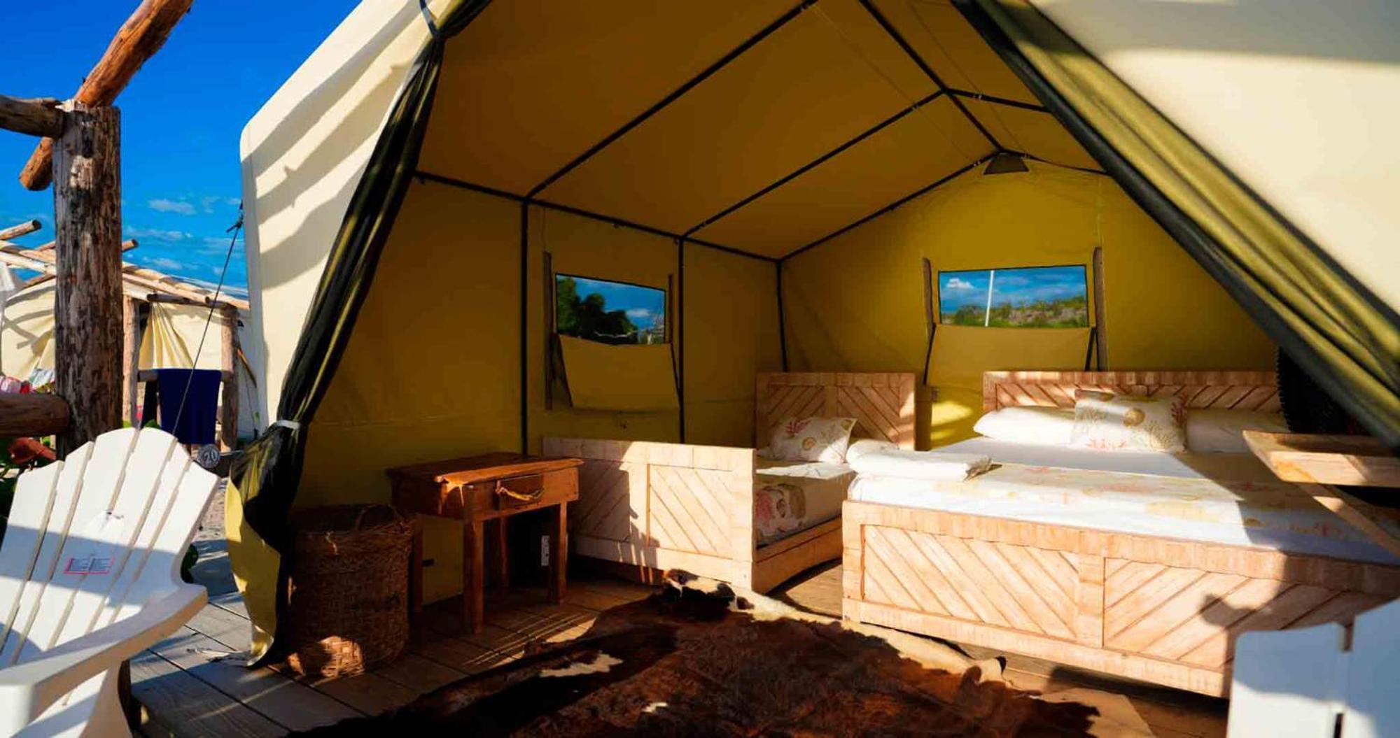 Glamping Ecolodge Cueva De Las Aguilas Педерналіс Екстер'єр фото