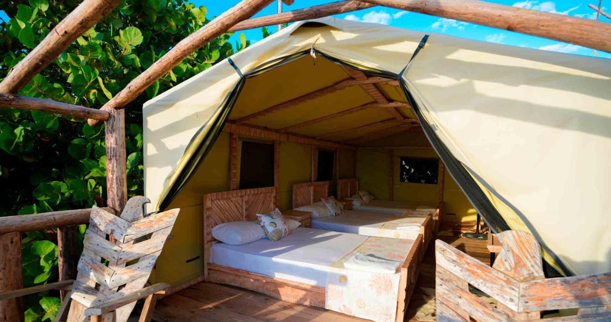 Glamping Ecolodge Cueva De Las Aguilas Педерналіс Екстер'єр фото