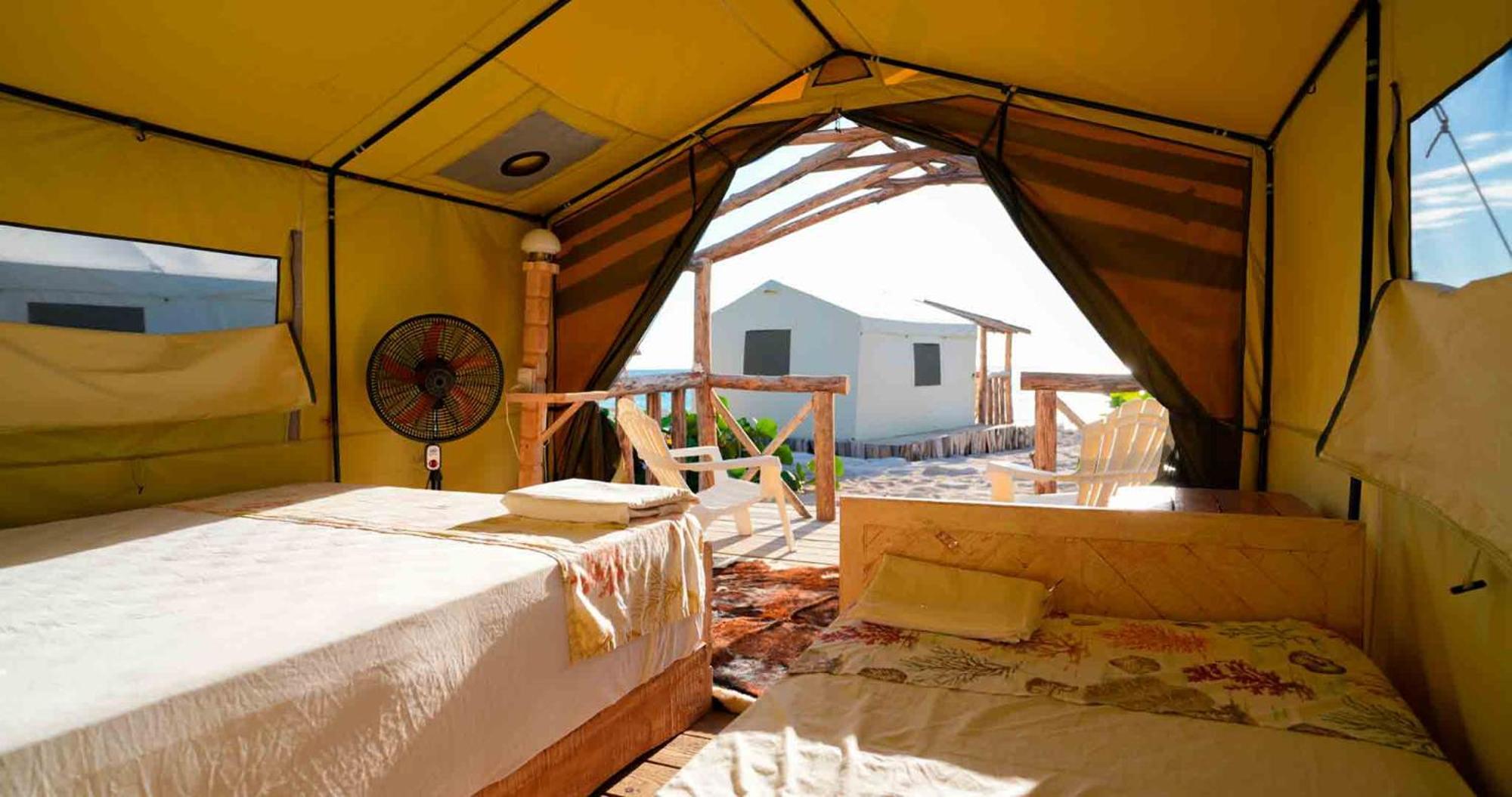 Glamping Ecolodge Cueva De Las Aguilas Педерналіс Екстер'єр фото