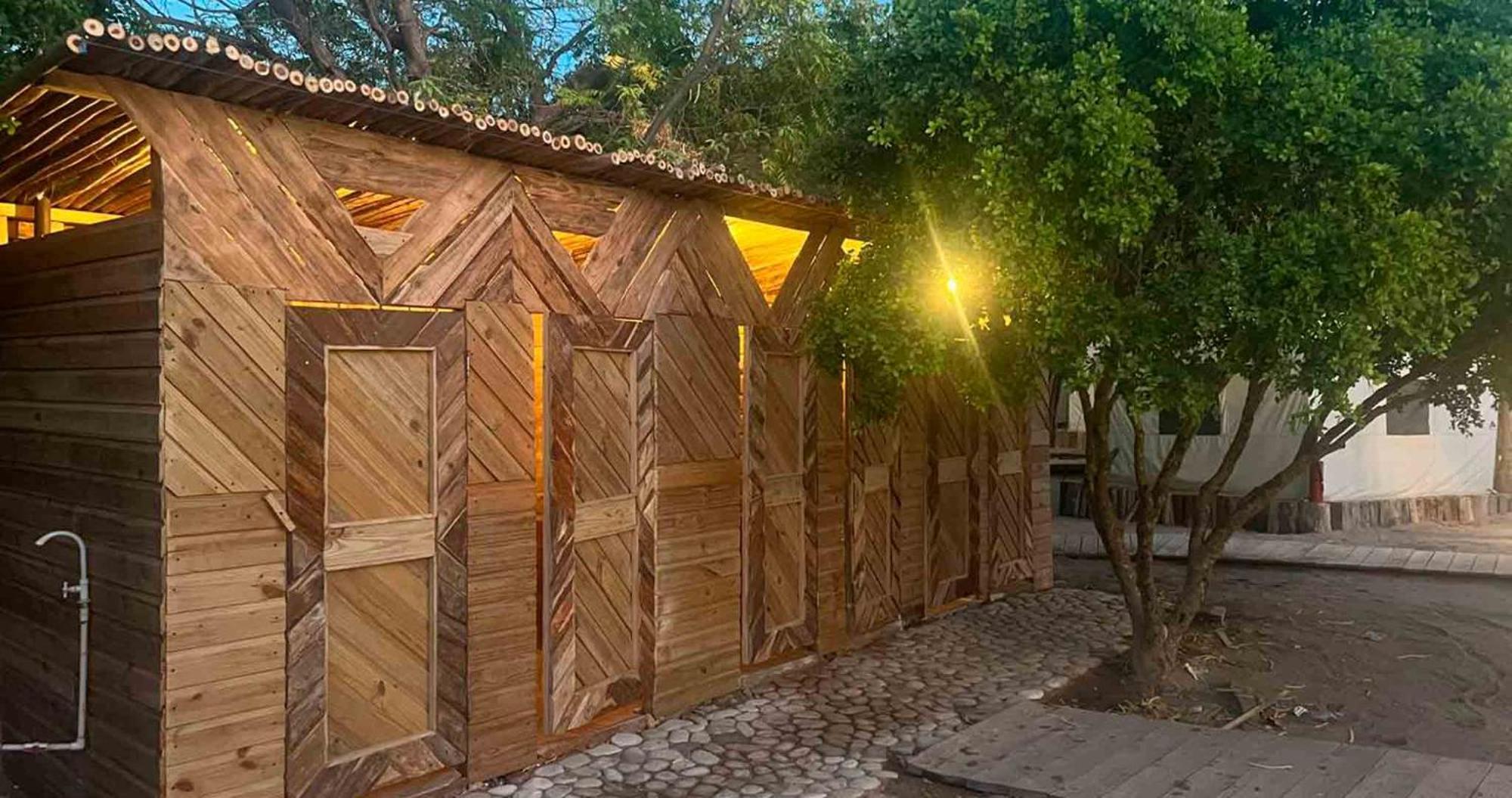 Glamping Ecolodge Cueva De Las Aguilas Педерналіс Екстер'єр фото